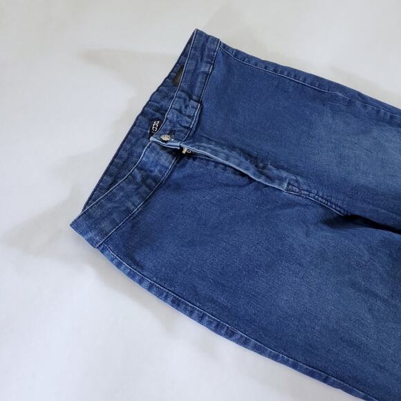 H&M | High Waist Skinny Jeans Jeggings Raw Hem - Picture 4 of 6